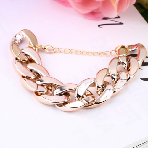 Bracciale catena cubana