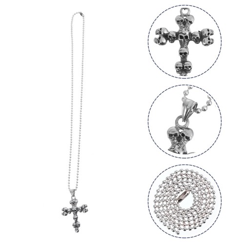Collana con ciondolo teschio