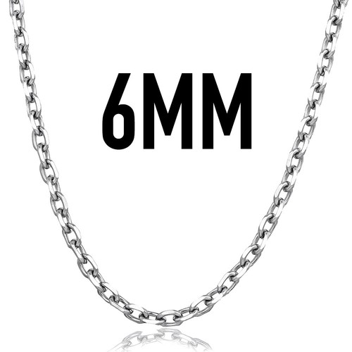 Collana acciaio inox tono - collana,