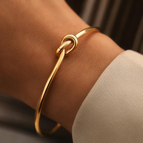 Bracciale twist acciaio inox - bracciale,