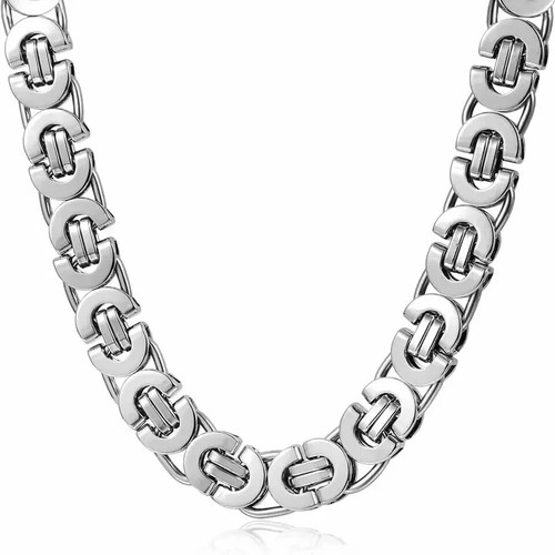 Collana piatta catena maglia