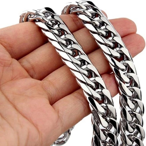 Collana uomo acciaio inox - uomo,