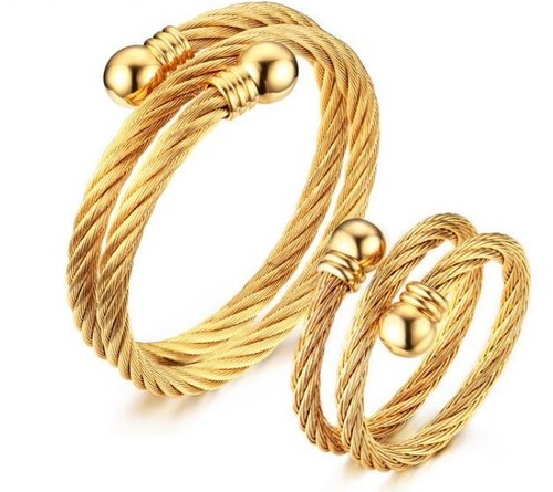 Set gioielli oro moda - , strati