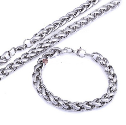Bracciale uomo moda treccia - bracciale,