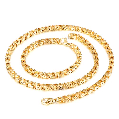 Set gioielli acciaio inox 5mm - gioielli,