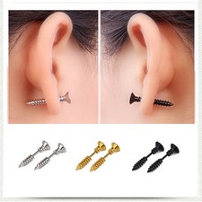  12 Pairs Stainless Steel Ear