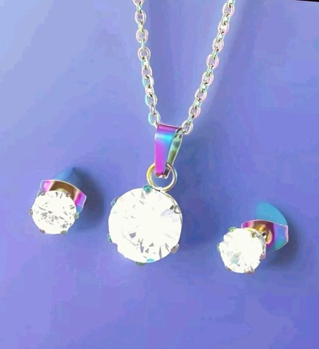 Set orecchini pendenti - , collana
