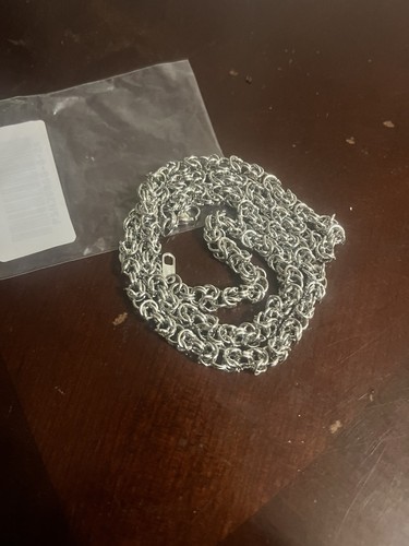 Collana catena acciaio inox