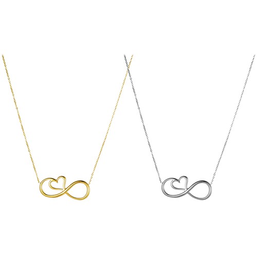 Collana donna ragazza acciaio