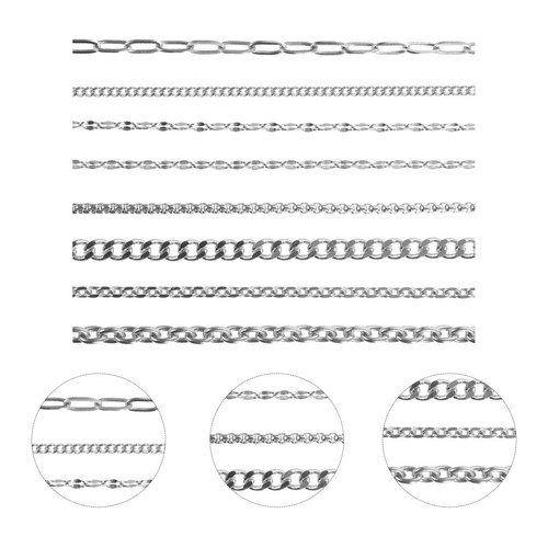 Catene acciaio inox argento - inox,