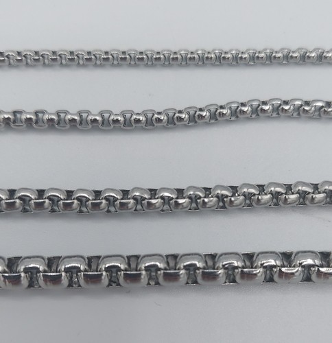Collana catena acciaio - acciaio, inox