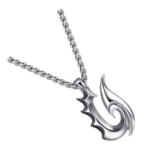 Collana uomo acciaio inox - collana,