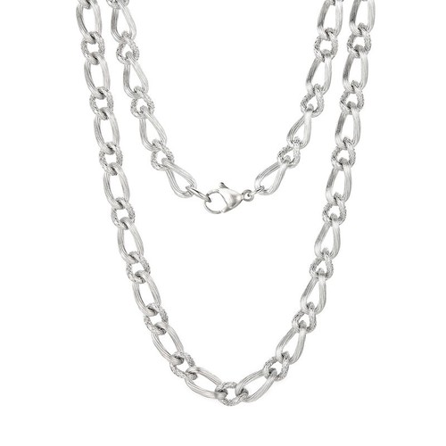 Collana maglia ovale torsione