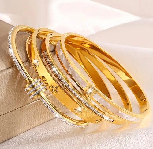 Bracciale donna placcato oro