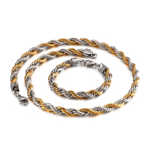 Set gioielli uomo bracciale