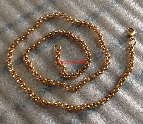 Collana catena rolo acciaio - rolo,