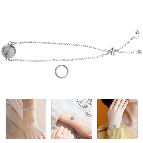 Bracciale acciaio inox - acciaio,