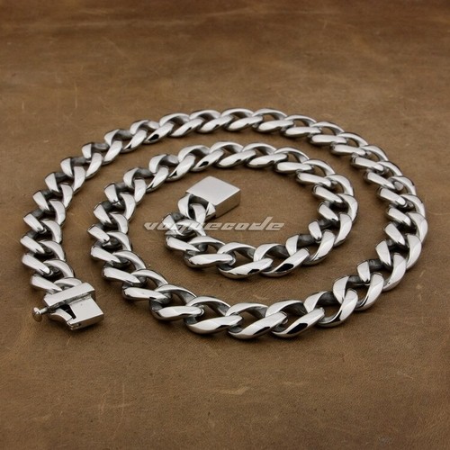 Collana uomo biker punk catena