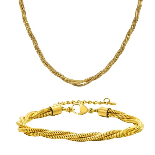 Set gioielli collana bracciale - gioielli,
