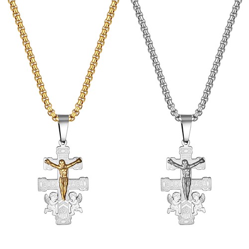 Collana amuleto cristo - amuleto,
