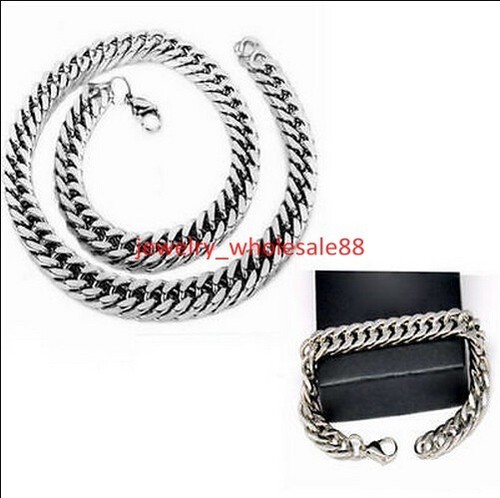 Set catena maglia acciaio - set,