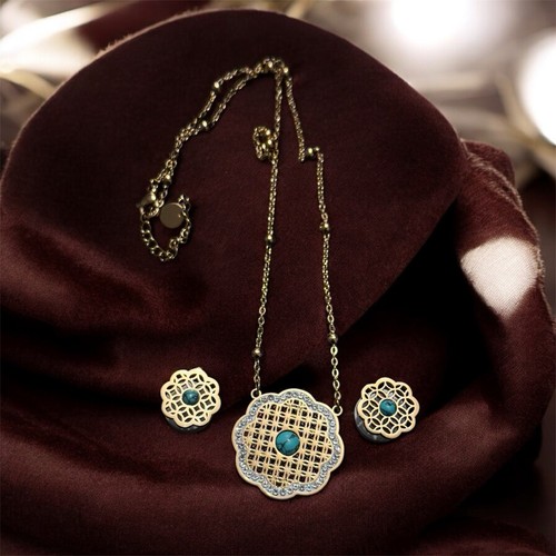 Collana coppia orecchini a - orecchini,