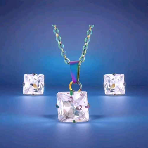 Set orecchini pendenti - , collana