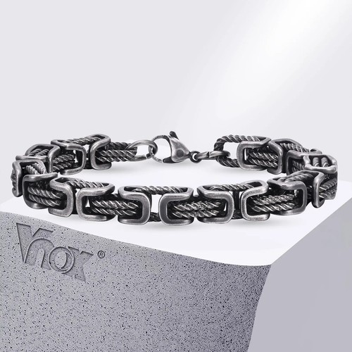 Bracciale vnox 8mm vintage - bracciale,