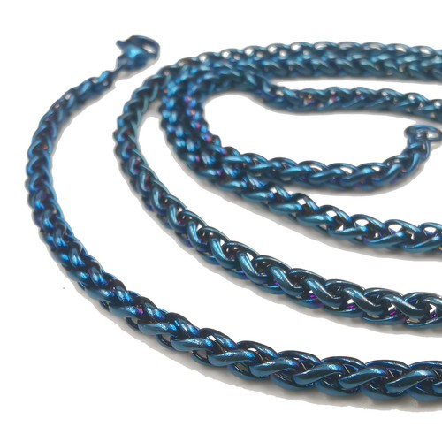 Collana acciaio inox catena - collana,