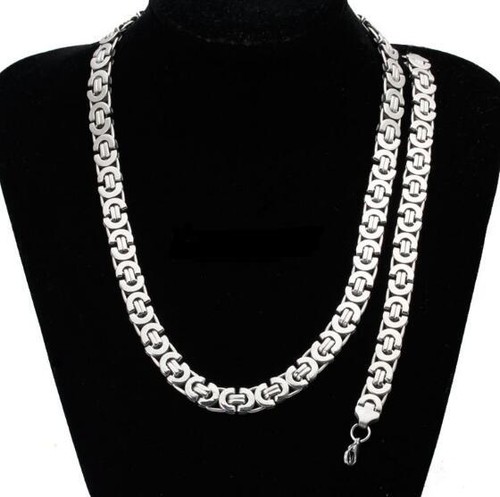 Set gioielli uomo acciaio inox