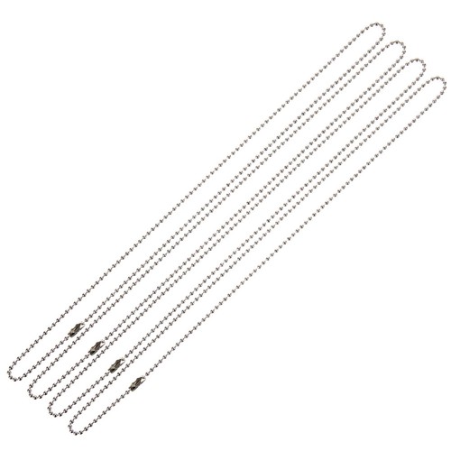 Set catene perline acciaio - set,
