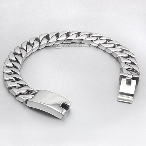 Bracciale maglia cubana - , in